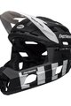 BELL Cycling helmet - SUPER AIR R SPHERICAL - black/white