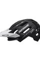 BELL Cycling helmet - SUPER AIR R SPHERICAL - black/white