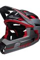 BELL Cycling helmet - SUPER AIR R SPHERICAL - grey/red