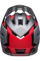 BELL Cycling helmet - SUPER AIR R SPHERICAL - grey/red