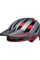 BELL Cycling helmet - SUPER AIR R SPHERICAL - grey/red