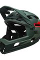 BELL Cycling helmet - SUPER AIR R SPHERICAL - green/red