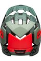 BELL Cycling helmet - SUPER AIR R SPHERICAL - green/red