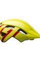 BELL Cycling helmet - SIDETRACK II YOUTH - yellow/red