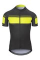 GIRO Cycling short sleeve jersey - CHRONO SPORT - black/yellow