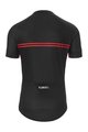 GIRO Cycling short sleeve jersey - CHRONO SPORT - black/red