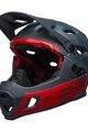 BELL Cycling helmet - SUPER DH SPHERICAL - blue/red