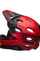 BELL Cycling helmet - SUPER DH SPHERICAL - red/black