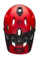 BELL Cycling helmet - SUPER DH SPHERICAL - red/black