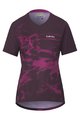 GIRO Cycling short sleeve jersey - ROUST W - purple