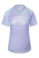 GIRO Cycling short sleeve jersey - ROUST W - blue