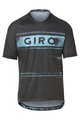 GIRO Cycling short sleeve jersey - ROUST - black/light blue