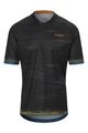 GIRO Cycling short sleeve jersey - ROUST - black