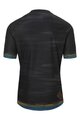 GIRO Cycling short sleeve jersey - ROUST - black