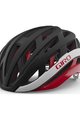 GIRO Cycling helmet - HELIOS - black/red