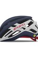 GIRO Cycling helmet - AGILIS MIPS - blue/white/silver