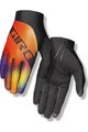GIRO Cycling long-finger gloves - TRIXTER - orange/black