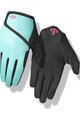 GIRO Cycling long-finger gloves - DND JR II - light blue
