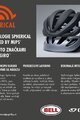 GIRO Cycling helmet - MERIT SPHERICAL - white/black
