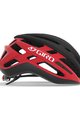 GIRO Cycling helmet - AGILIS - black/red