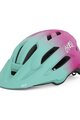 GIRO Cycling helmet - FIXTURE II MIPS YOUTH - green/red