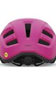 GIRO Cycling helmet - FIXTURE II MIPS YOUTH - green/red