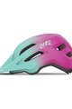 GIRO Cycling helmet - FIXTURE II YOUTH - green/red