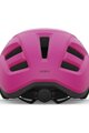 GIRO Cycling helmet - FIXTURE II YOUTH - green/red