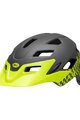 BELL Cycling helmet - SIDETRACK - grey/yellow