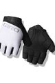 GIRO Cycling fingerless gloves - BRAVO II GEL - white