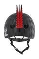 BELL Cycling helmet - RASKULLZ SKULL HAWK - black/red