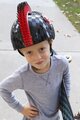 BELL Cycling helmet - RASKULLZ SKULL HAWK - black/red