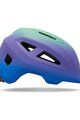GIRO Cycling helmet - SCAMP II - blue/purple/green