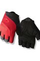 GIRO Cycling fingerless gloves - BRAVO - red