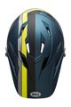 BELL Cycling helmet - SANCTION - blue/yellow