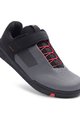 CRANKBROTHERS Cycling shoes - STAMP SPEEDLACE - grey/red