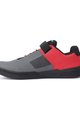 CRANKBROTHERS Cycling shoes - STAMP SPEEDLACE - grey/red