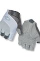 GIRO Cycling fingerless gloves - TESSA - grey/white