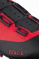 FIZIK Cycling shoes - VENTO X3 OVERCURVE - red/black