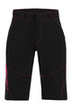 SANTINI Cycling shorts without bib - SELVA - red/black