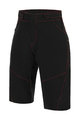 SANTINI Cycling shorts without bib - SELVA - red/black