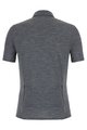 SANTINI shirt - GRAVEL SUMMER WOOL - grey