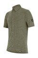 SANTINI shirt - GRAVEL SUMMER WOOL - green