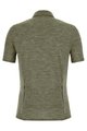 SANTINI shirt - GRAVEL SUMMER WOOL - green
