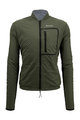 SANTINI Cycling thermal jacket - ALPHA TRAIL - green