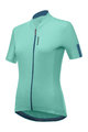 SANTINI Cycling short sleeve jersey - GRAVEL - light blue