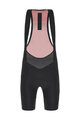 SANTINI Cycling bib shorts - SLEEK RAGGIO - black