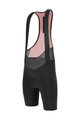 SANTINI Cycling bib shorts - SLEEK RAGGIO - black