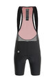 SANTINI Cycling bib shorts - SLEEK RAGGIO - black