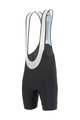 SANTINI Cycling bib shorts - TONO SFERA - grey